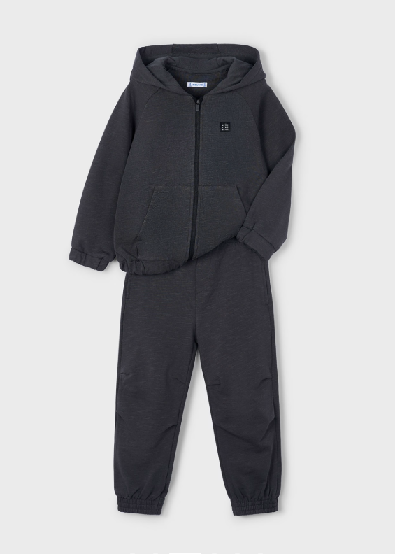 Mayoral Tracksuit Zip Hoodie and Joggers Set Style 4807 - Slate